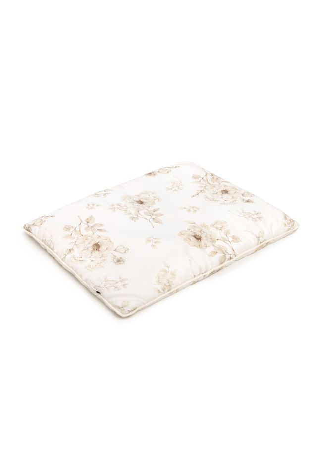 Bambusowa poduszka 25x35 - boho flowers