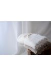 Bambusowy kocyk powder pink 80x100 - feather OUTLET - MY MEMI