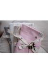 Bambusowa pieluszka muślinowa 65x65 powder pink OUTLET - MY MEMI