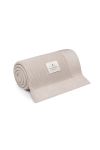 Bambusowy kocyk light beige (jasny beż) 80x100 - classic MY MEMI