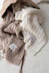 Ciepły kocyk ze 100% wełny Merino Cream - Premium Collection - OUTLET MY MEMI