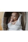Kocyk ze 100% wełny merino cream (śmietankowy) - premium collection MY MEMI OUTLET