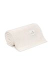 Kocyk ze 100% wełny merino cream (śmietankowy) - premium collection MY MEMI OUTLET