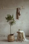 Kocyk ze 100% wełny merino warm beige Pearl - premium collection - MY MEMI OUTLET